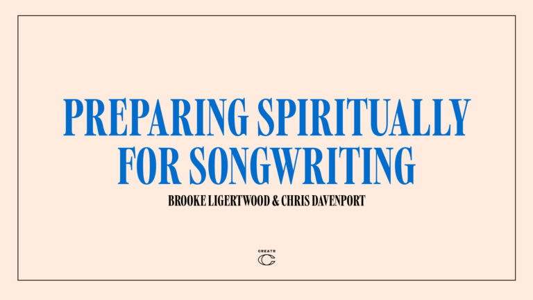 Preparing for a Song Spiritually with Brooke Ligertwood & Chris Davenport